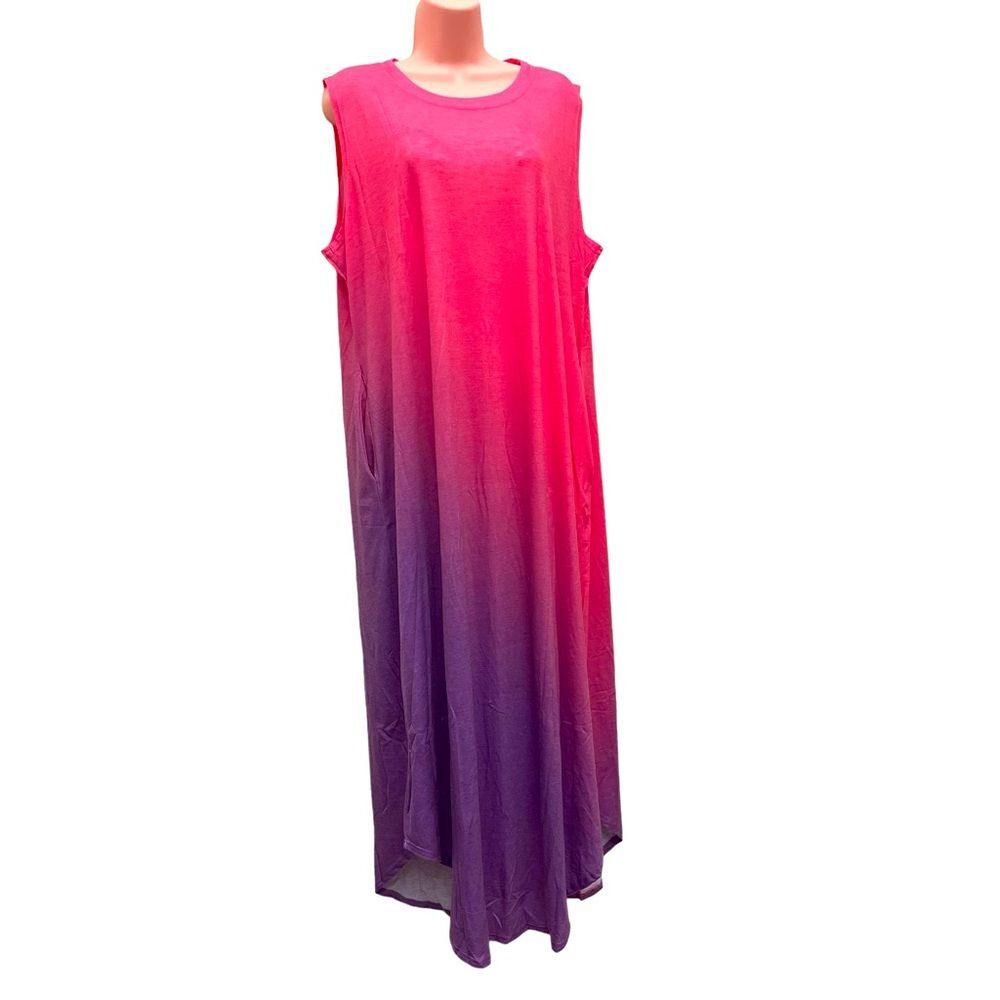 NWT Chunt Anran women’s maxi Hawaii sun dress size 2XL